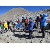 28.09.2012 11:50, 5660 m, Unsere Trekking-Gruppe auf dem Dolma La